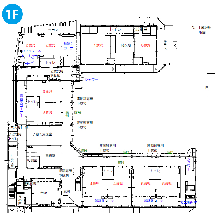1階施設内マップ