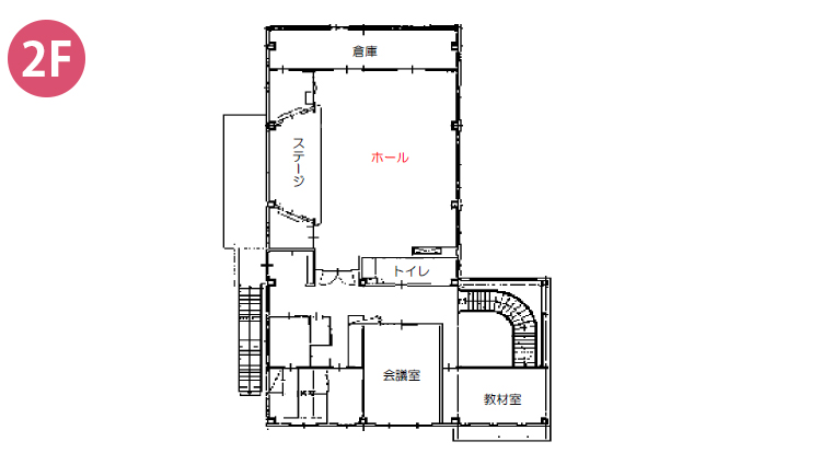 2階施設内マップ